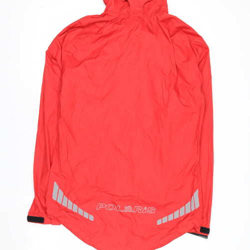 Polaris Men's Red Small Windproof Cycling Jacket Waterproof Lightweight