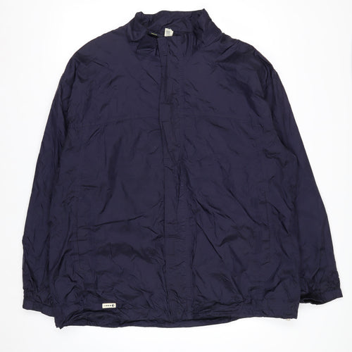 Inesis Men's Blue XL Windbreaker Jacket Lightweight Golf Outerwear