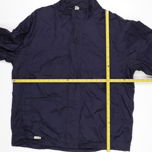 Inesis Men's Blue XL Windbreaker Jacket Lightweight Golf Outerwear