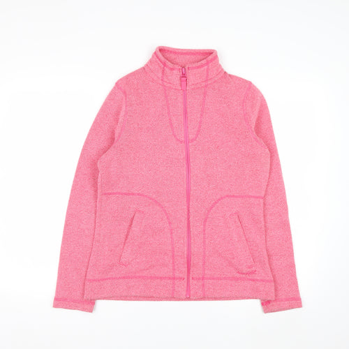 Weird Fish Women’s Pink Full Zip Fleece Size 10