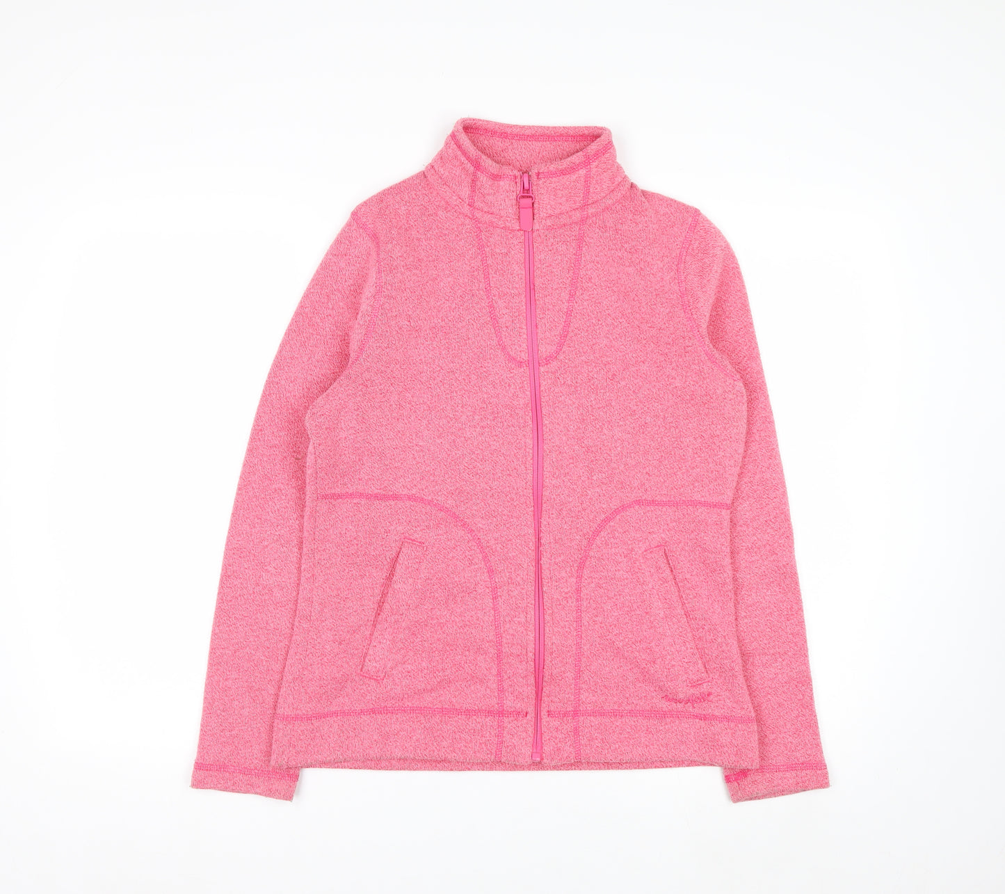 Weird Fish Women’s Pink Full Zip Fleece Size 10