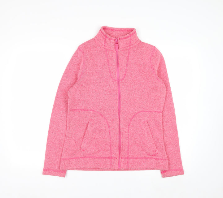 Weird Fish Women’s Pink Full Zip Fleece Size 10