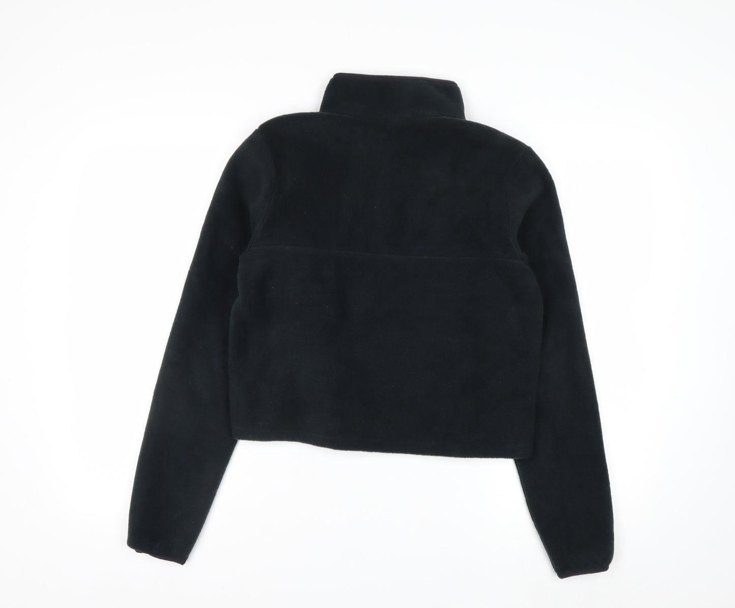Columbia Women XS Black 1/4 Snap Fleece Pullover Sweatshirt