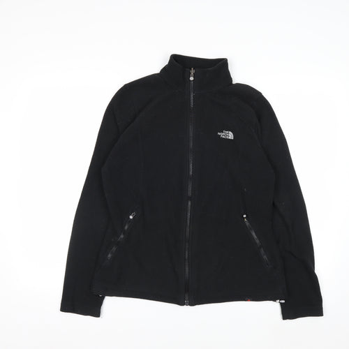 The North Face Women's Black Fleece Full Zip Hoodie M
