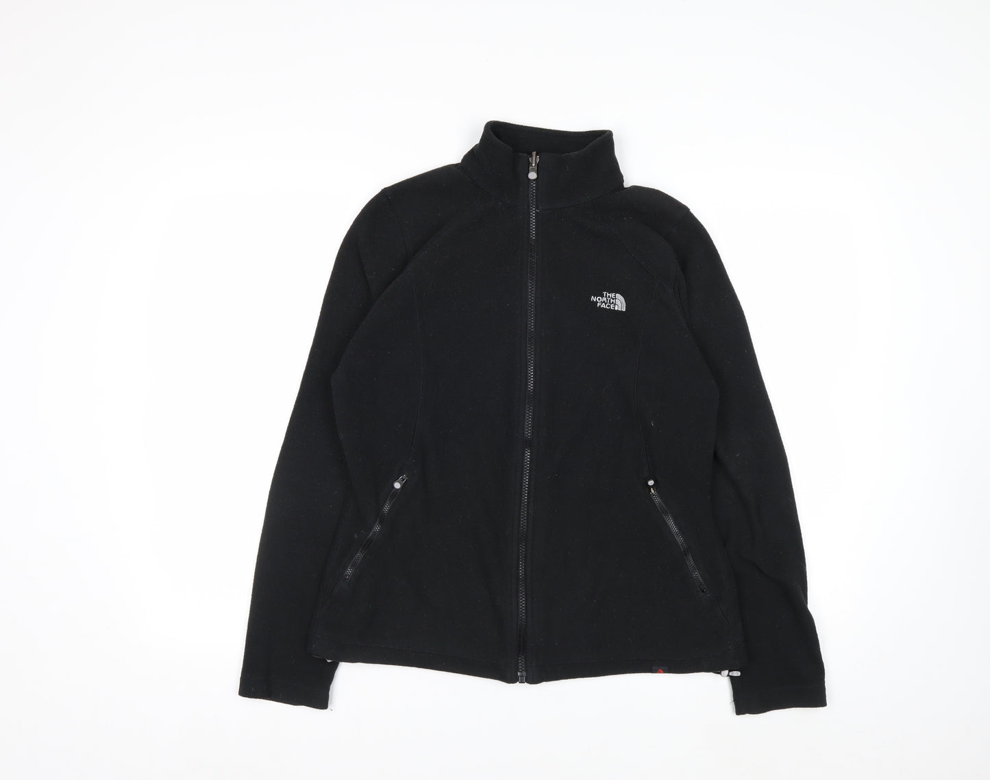 The North Face Women's Black Fleece Full Zip Hoodie M