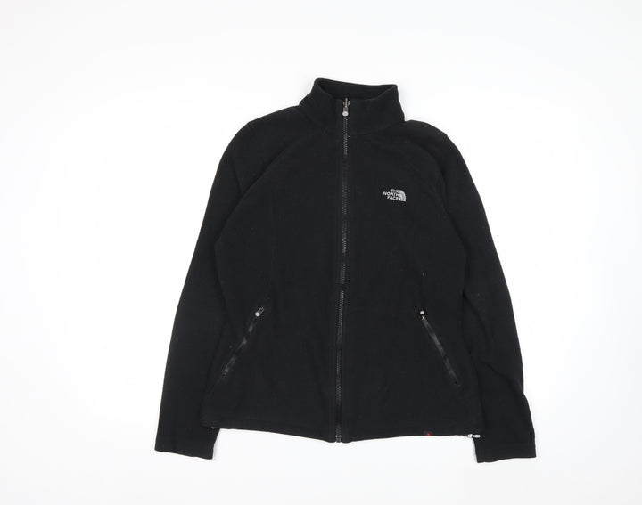 The North Face Women's Black Fleece Full Zip Hoodie M