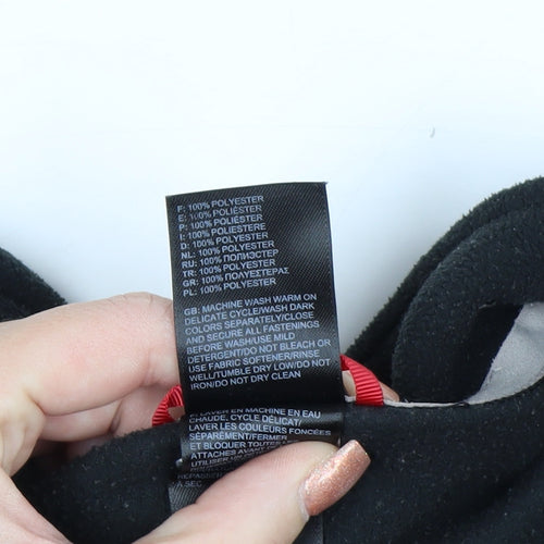 The North Face Women's Black Fleece Full Zip Hoodie M
