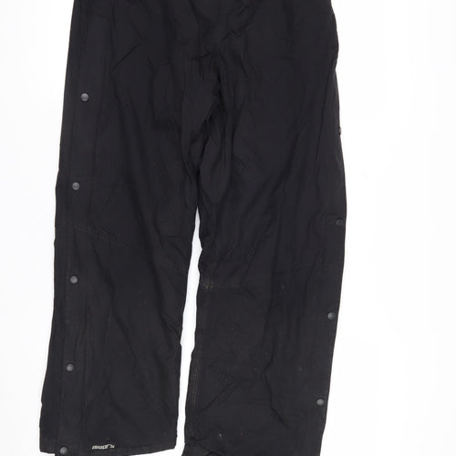 Mountain Warehouse Women's Black Waterproof Rain Trousers UK 10