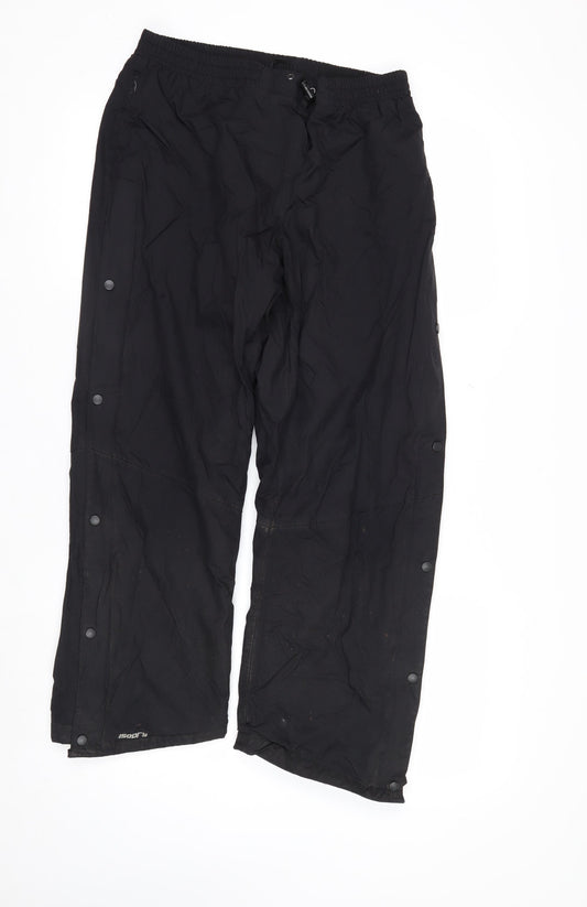 Mountain Warehouse Women's Black Waterproof Rain Trousers UK 10