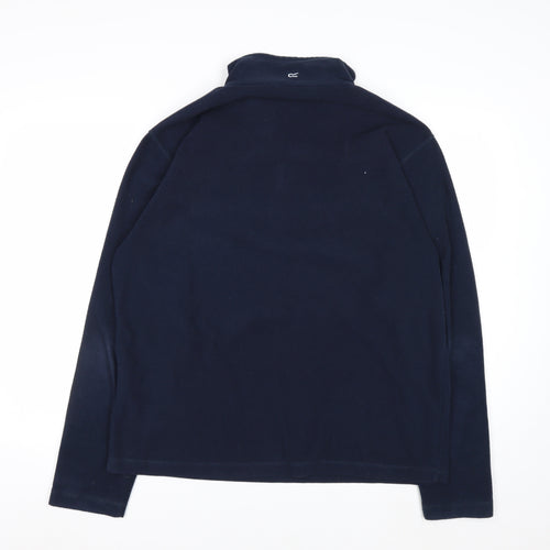 Regatta Men’s Blue Fleece 1/4 Zip Pullover Sweatshirt L