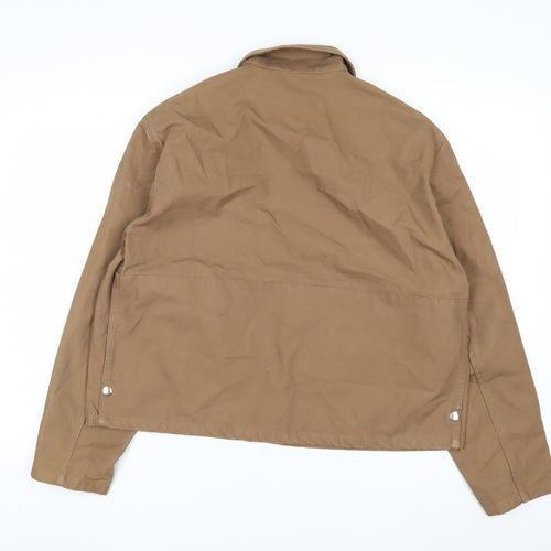 Polo Sport Ralph Lauren Women Brown Cotton Utility Jacket M