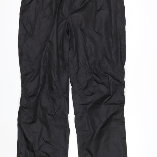 Crane Bike Men's Black Windbreaker Waterproof Trousers Size L