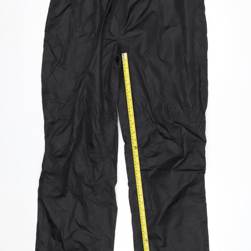 Crane Bike Men's Black Windbreaker Waterproof Trousers Size L