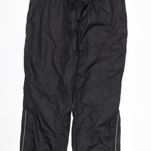 Crane Bike Men's Black Windbreaker Waterproof Trousers Size L