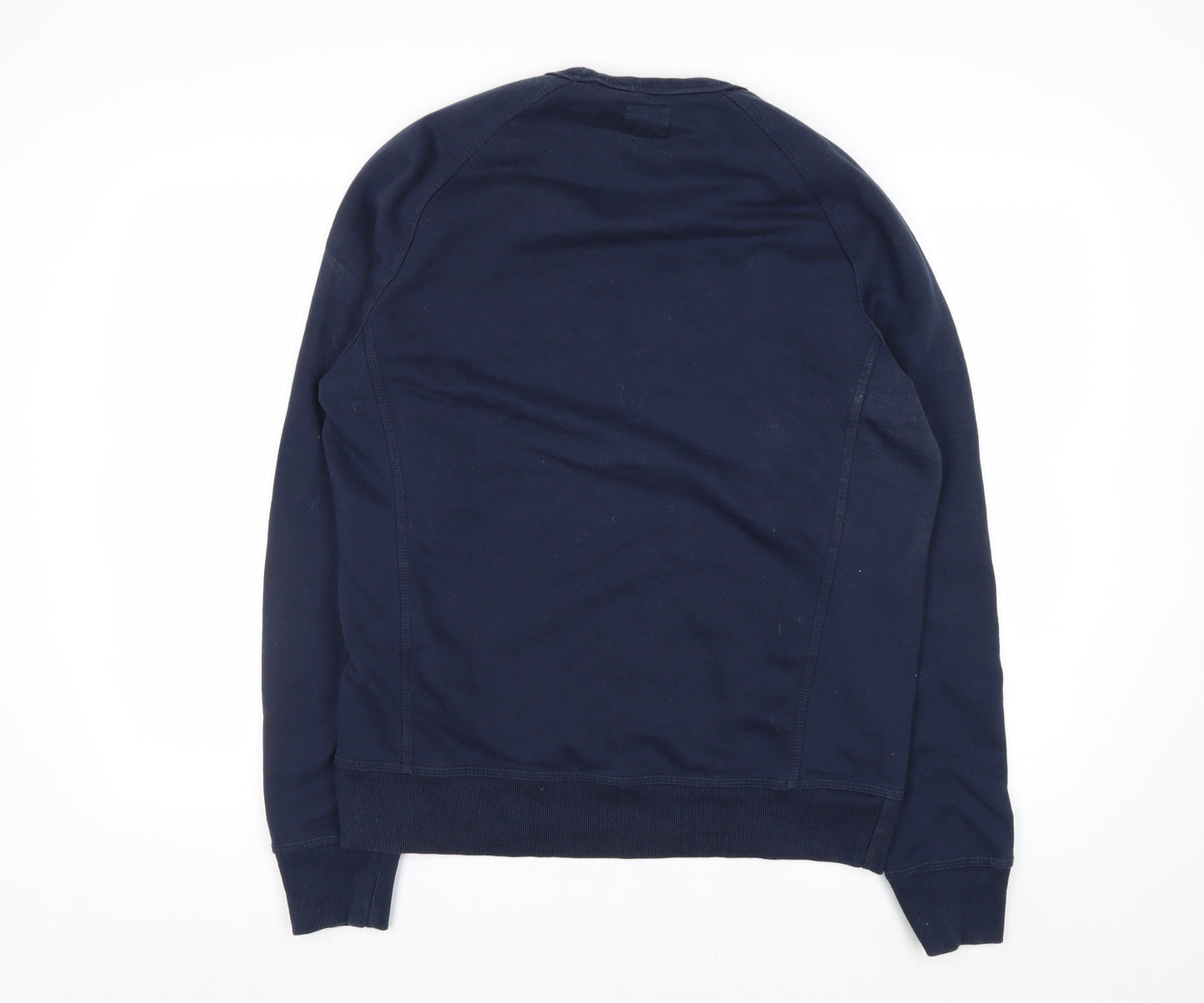Champion Men's Blue Pullover Sweatshirt Medium Embroidered Logo