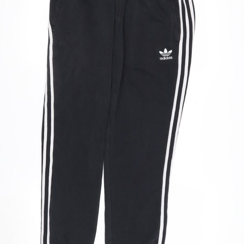 Adidas Men's Black Jogger Trousers M Casual Fleece Track Pants