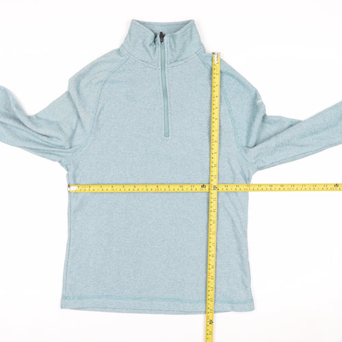 Trespass Womens Blue 1/2 Zip Pullover Fleece Sweatshirt Size XS UK 8