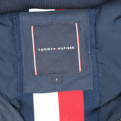 Tommy Hilfiger Men's Blue Hooded Parka Coat Size S