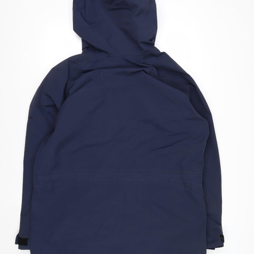 Karrimor Mens Blue XL Waterproof Parka Jacket Hooded Outdoor