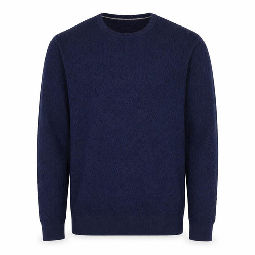 J.S. A. Bank Reserve Men’s Blue XL Cotton Cashmere Crew Neck Jumper