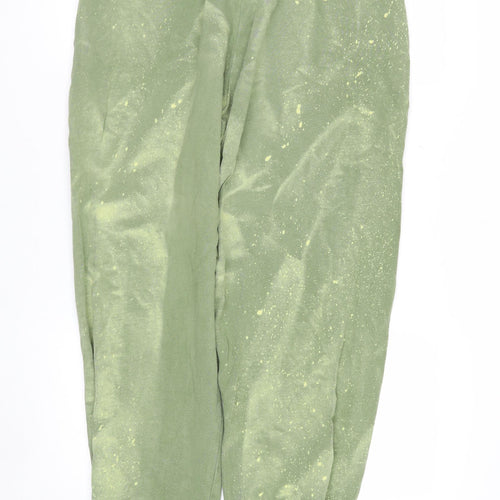 iets frans Men’s Green Jogger Sweatpants M Regular Fit Cotton Blend