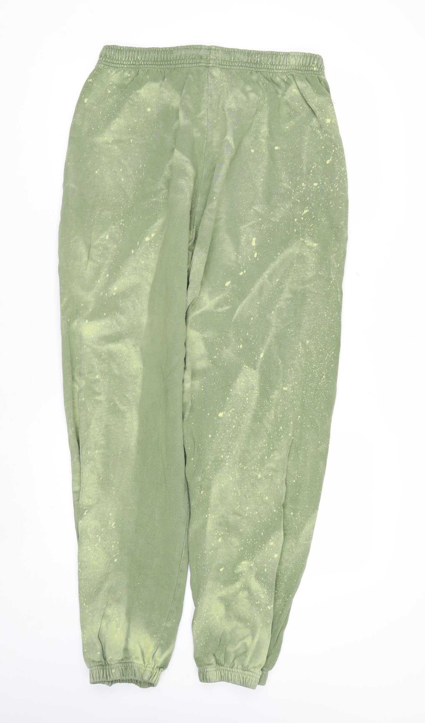 iets frans Men’s Green Jogger Sweatpants M Regular Fit Cotton Blend