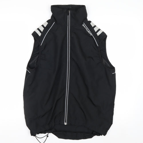 Endura Women's Black M Cycling Vest Windproof Reflective Lightweight Jacket