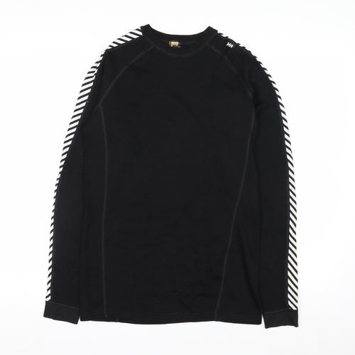 Helly Hansen Mens Black Long Sleeve Wool Top Size M
