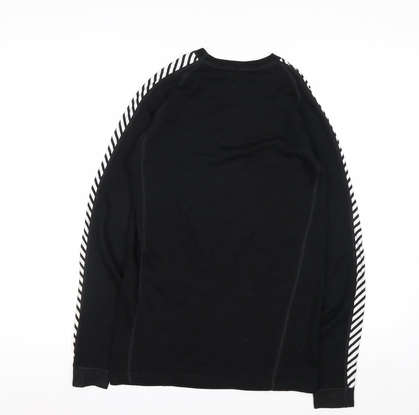 Helly Hansen Mens Black Long Sleeve Wool Top Size M