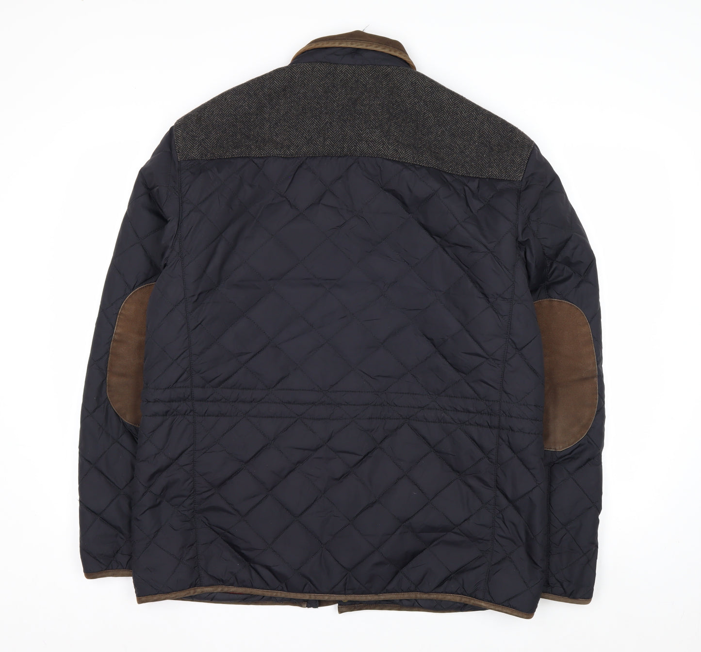 Marks and Spencer Blue Harbour Men's Blue Quilted Jacket L