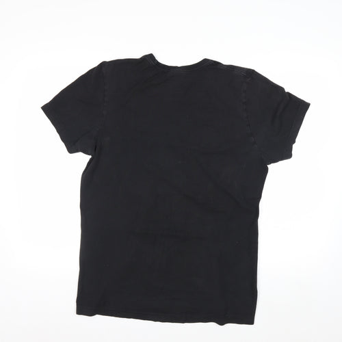 Adidas Men's Black Camouflage Logo T-Shirt Size M