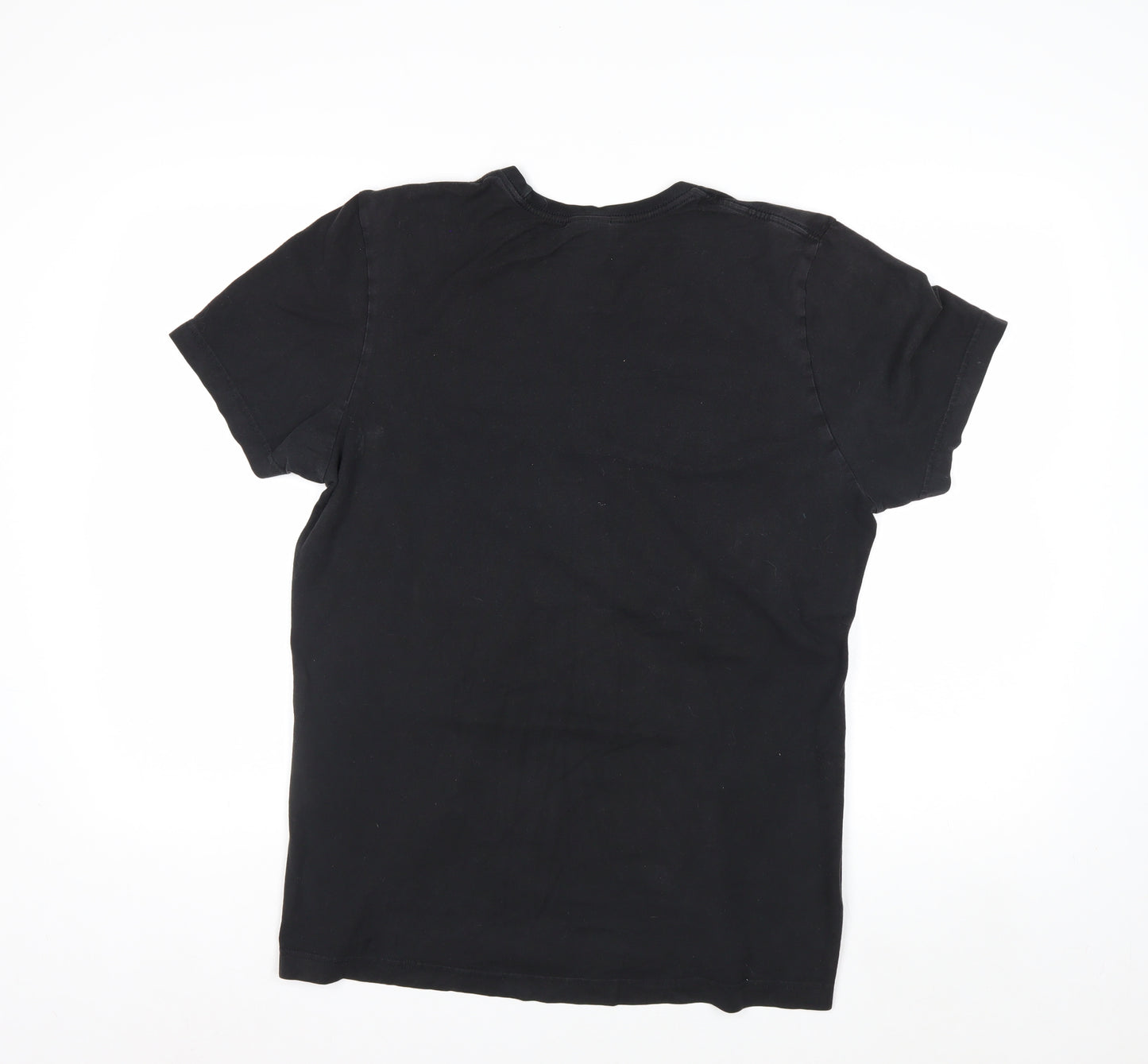 Adidas Men's Black Camouflage Logo T-Shirt Size M