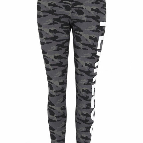 Golddigga Women’s Grey Camouflage Ankle Leggings Size 8