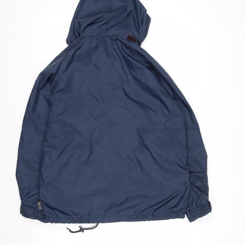Trespass Boys Blue Hooded Windbreaker Jacket 13-14 Years 34in
