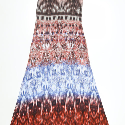 Warehouse Women’s Multicoloured Paisley Maxi Dress Size 8