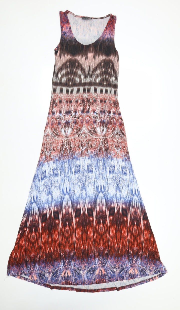 Warehouse Women’s Multicoloured Paisley Maxi Dress Size 8