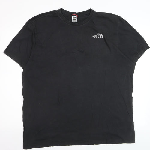 The North Face Men's Black 2XL Graphic Outdoor Cotton T-Shirt