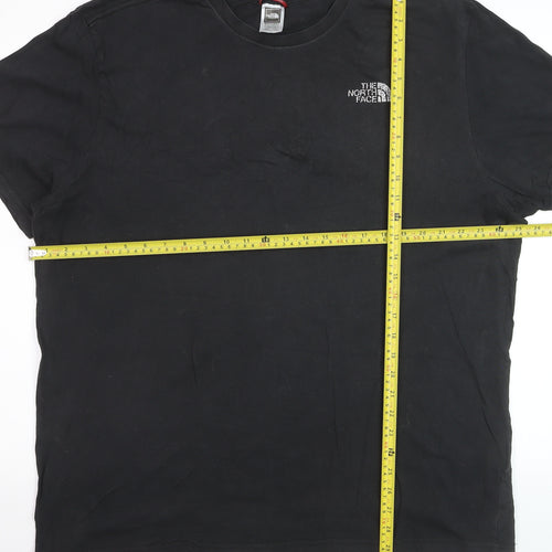 The North Face Men's Black 2XL Graphic Outdoor Cotton T-Shirt