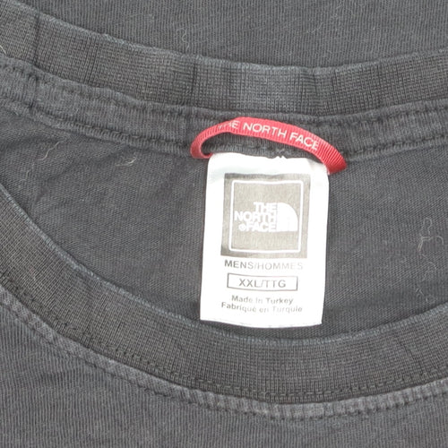 The North Face Men's Black 2XL Graphic Outdoor Cotton T-Shirt