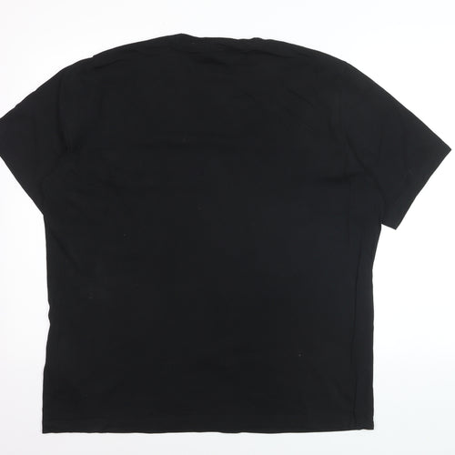 Paul Smith Men’s Black 2XL Retro VHS Graphic Print T-Shirt
