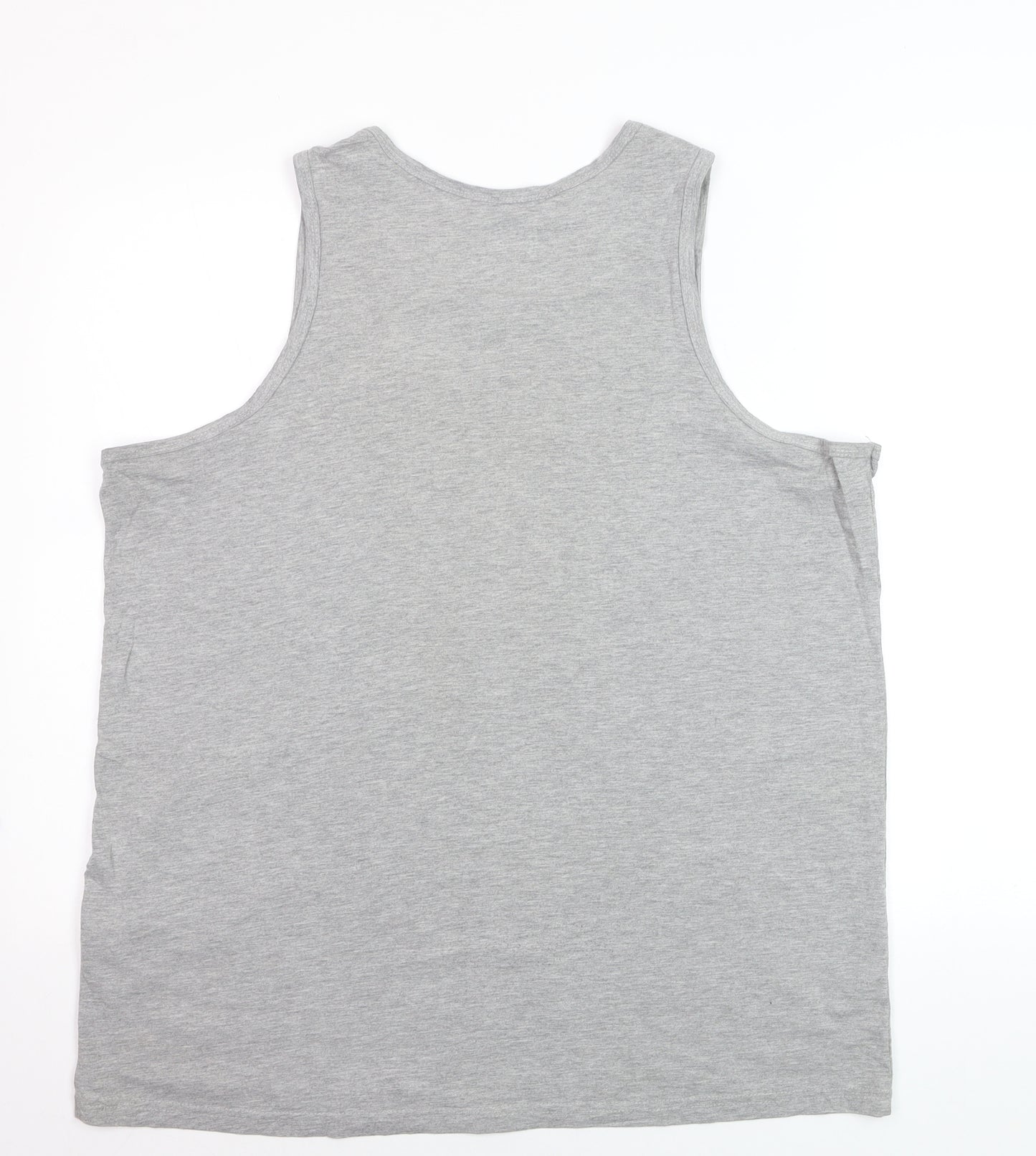Nike Men's Grey Tank Top XL Athletic Fit Gym Wear