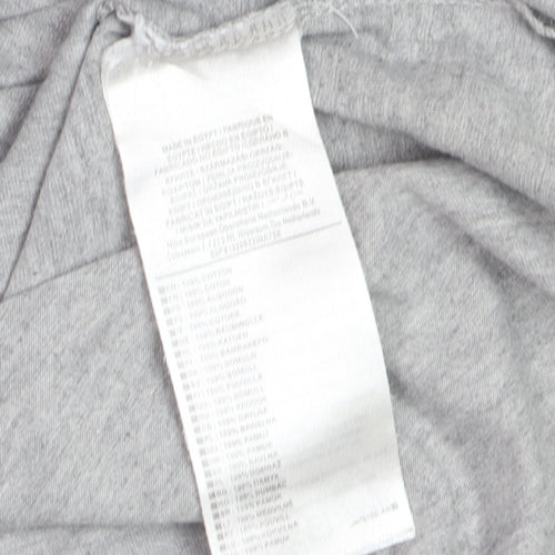 Nike Men's Grey Tank Top XL Athletic Fit Gym Wear