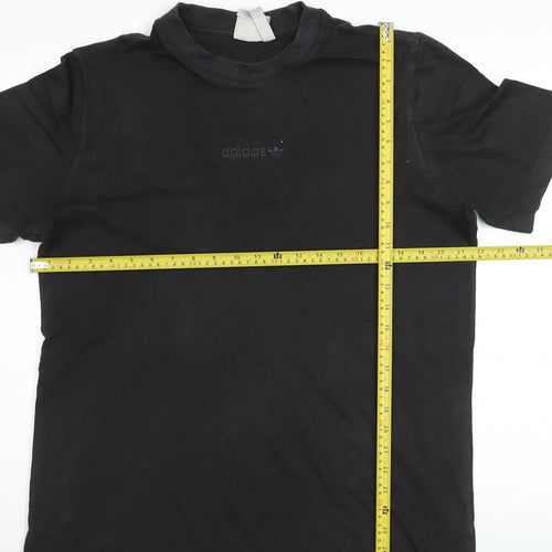 Adidas Men's Black Crew Neck Short Sleeve T-Shirt Size M