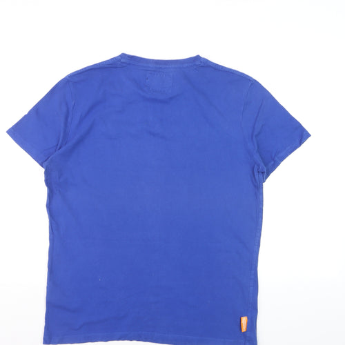 Superdry Men's Blue Vintage Logo Crew Neck T-Shirt Size L