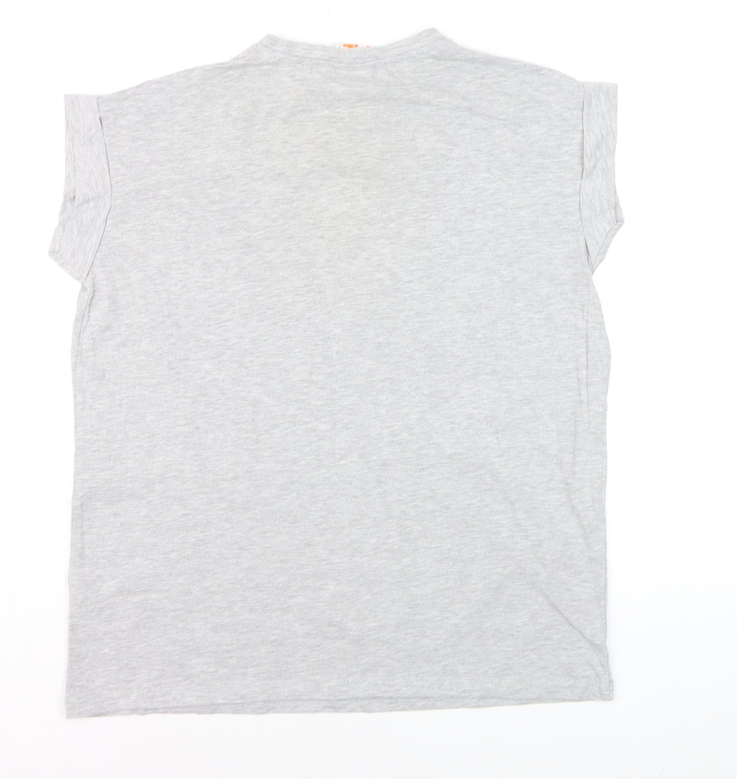 Despicable Me Grey Women's T-Shirt Size 14 Crew Neck Cotton Blend