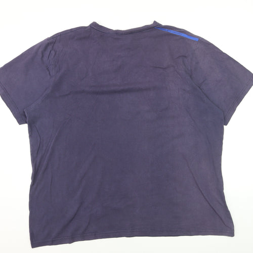 Fenchurch Men’s Blue XL Crew Neck Cotton T-Shirt