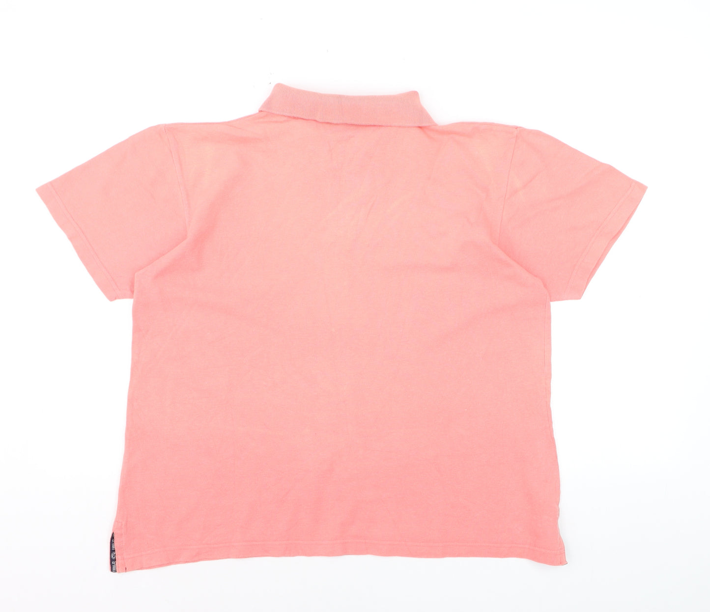Sprint Leisure Women's Pink Cotton Polo Shirt Size 10/12