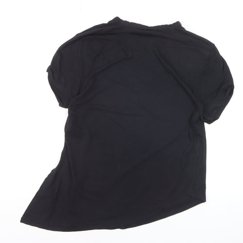 Gymshark Women's Black Short Sleeve Crew Neck T-Shirt Size S
