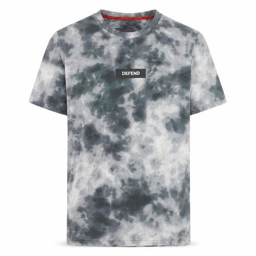 DFND Boys Grey Camo Tie-Dye Crew Neck T-Shirt 13-14 Years