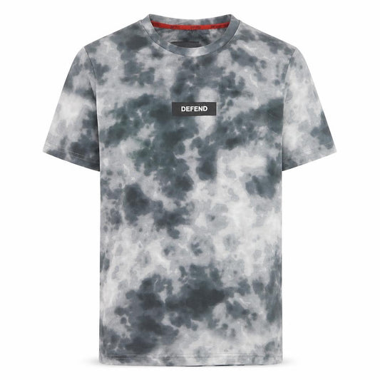 DFND Boys Grey Camo Tie-Dye Crew Neck T-Shirt 13-14 Years